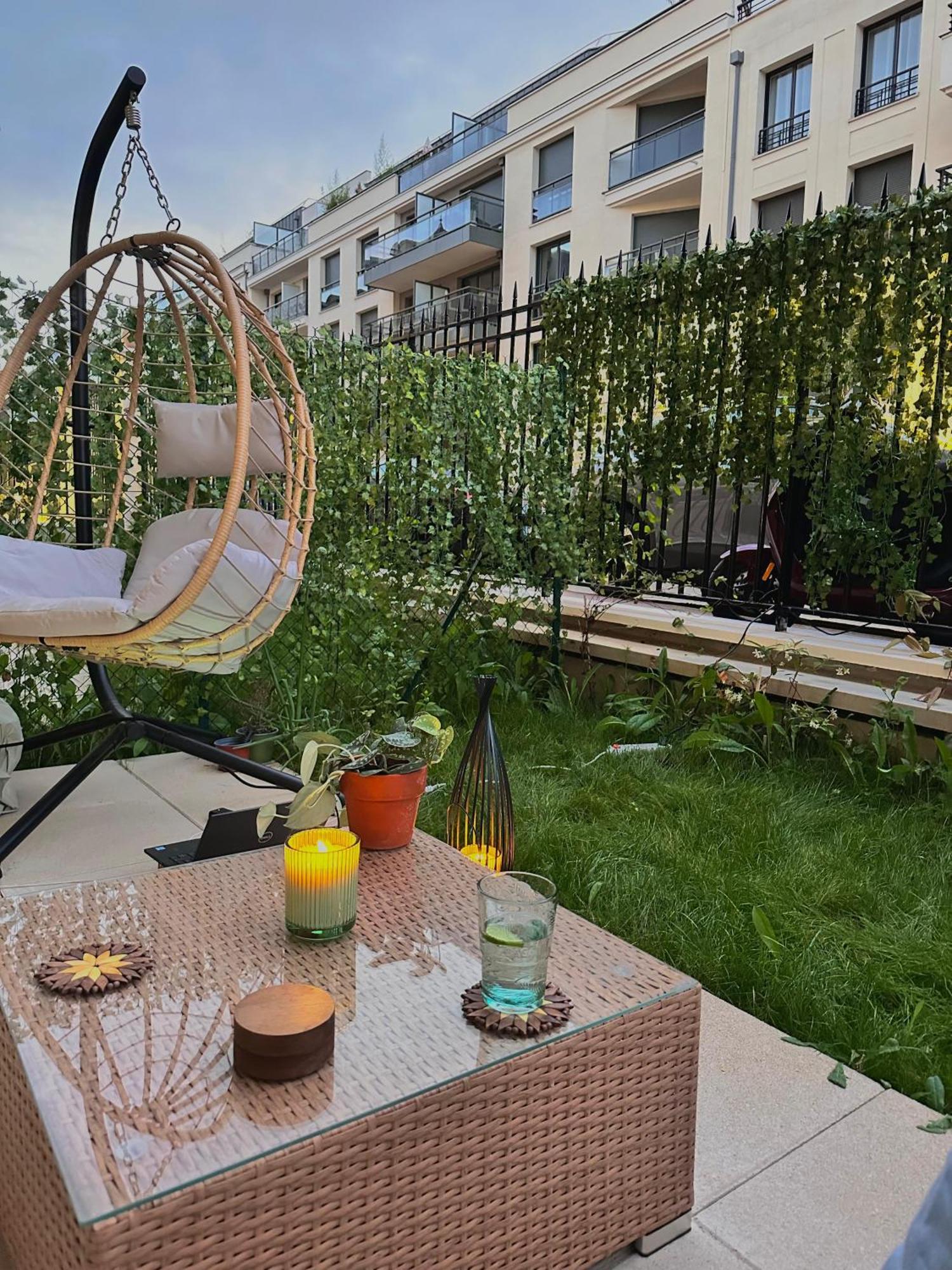 Cosy Summer Stay In Boho Style Apartment - 8 Mins From Paris Center - Garden And Underground Parking Clamart Zewnętrze zdjęcie